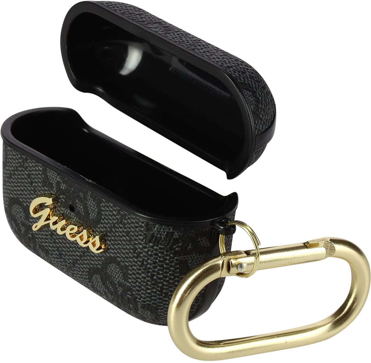 Guess 4G Script geschikt voor Logo AirPods Pro Case - Grey — afbeelding 1