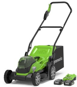 GreenWorks G24X2LM36K2X 3-in-1 36cm 48V Grasmaaier — thumbnail 1