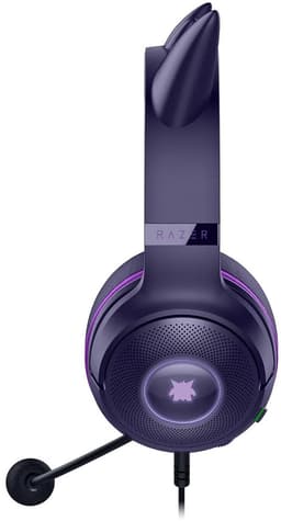 Razer Kraken Kitty V2 - Gaming Headset - Gengar - 7.1 Surround - RGB — thumbnail 3