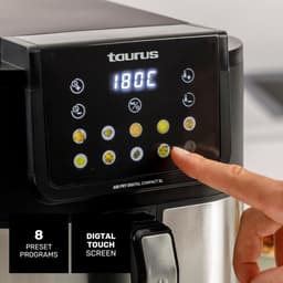 Grote Digitale Airfryer 8L XL met 8 Programma's - Gezond Frituren zonder Olie — thumbnail 4