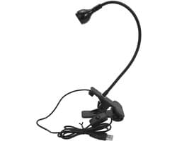 Oplaadbare LED Leeslamp met Flexibele Slang en USB Aansluiting voor Nachtelijk Lezen