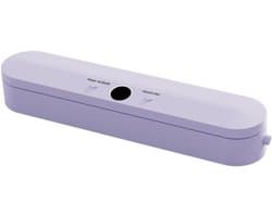 Vacuumverpakkingsmachine Met Real Time Vacuümregeling Krachtige Zuiging Vochtige En Droge Modes Voor Veilige Voedselopslag Paarse