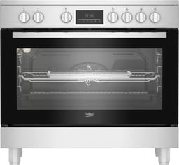 Beko BGM 30203 EX, Vrijstaand fornuis, Roestvrijstaal, Draaiknop, Touch, Roestvrijstaal, LED, Emaille — thumbnail 2