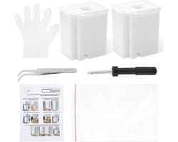 Vervangingsafvalinktkussen voor Ecotank Printers - Geschikt voor EPSON ET-2800, ET-4800 & Meer - Met Absorberende Spons