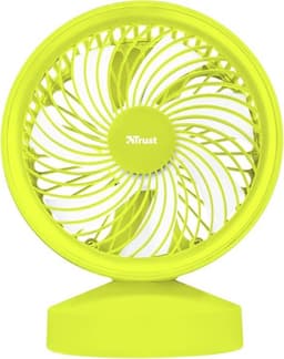 Trust - Ventu | USB Ventilator | 42 dB | Antislipvoet | Veiligheidsrooster | Geel — thumbnail 2