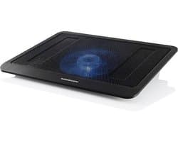 Modecom CF13 notebook cooling pad 35,6 cm (14'') Zwart