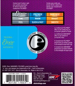 Elixir 11025 Polyweb Bronze Snaren voor Akoestische Gitaar (11-52) — thumbnail 3