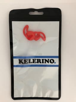 KELERINO. Anti-slip siliconen earhooks / earhoox / oorhaken geschikt voor Airpods 1 & 2 - Rood — thumbnail 4