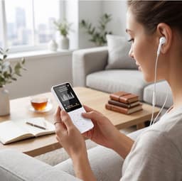 Bluetooth MP3-speler, wit — thumbnail 4