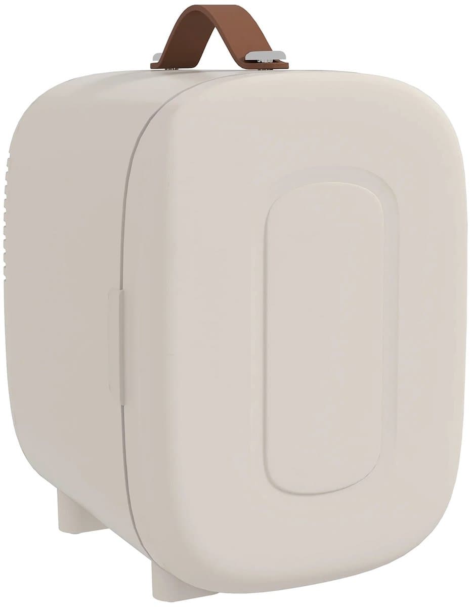 G&G mini koelkast - Koelkasten - Koelkastje - Make up - Cosmetica - Beauty fridge - Blikjes - 4 liter - 20,3x13,5x28cm - Wit — afbeelding 1