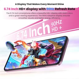 CUBOT A30 4G Smartphone-16GB RAM-128GB ROM-6,75 inch HD-48MP camera,5100mAh,Android14 — thumbnail 4