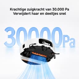 Xiaomi Robot Vacuum 6 - Roldweilen met constante druk en stromend water - AI-cameraherkenning van meer dan 220 soorten obstakels - Uitzonderlijke zuigkracht van 30000 Pa — thumbnail 5