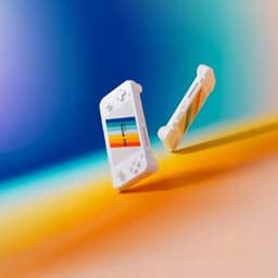 Handheld Gameconsole 4,5 Inch IPS - 16GB RAM - 512GB Opslag - Wit - Android 13 - Retro Gaming — thumbnail 1