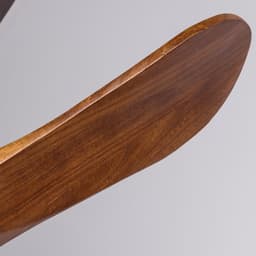 DESMIU Plafondventilator – 106,68 cm Met 3 Houten Bladen – Metaal En Hout – Zwart En Donker Walnoot – Afstandsbediening, Timer En Omkeerfunctie — thumbnail 3