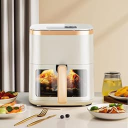 Luchtfriteuse Multifunctionele luchtfriteuse Thuisluchtfriteuse Olievrije elektrische oven Elektrische friteuse met hoge capaciteit — thumbnail 2