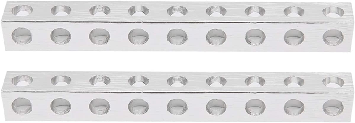 Beam 2 stuks 3106 0009 0072 Robotische Structuurbalk Onderdeel Accessoire Gaten 8 x 8 x 72 mm Robotische Vierkante Balk Robotisch Structuuronderdeel Vervangingsbalk — afbeelding 1
