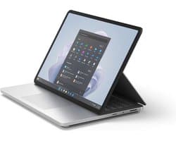 Microsoft Surface Laptop Studio 2 Intel® Core™ i7 i7-13800H Hybride (2-in-1) 36,6 cm (14.4") Touchscreen 16 GB LPDDR5x-SDRAM 512 GB SSD NVIDIA GeForce RTX 4050 Wi-Fi 6E (802.11ax) Windows 11 Pro Platina