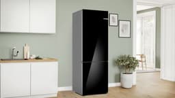 Bosch Serie 6 KGN49LBCF koel-vriescombinatie Vrijstaand 440 l Zwart — thumbnail 1