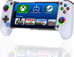 Draadloze Telefoon Controller geschikt voor Nintendo Switch, iPhone, Android, Cloud Streaming (PS5, Xbox Game Pass) - Bluetooth BackBone Draadloos - Turbo + Macro Knoppen - Accessoires — thumbnail 1