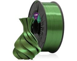 Iers Groen Zijde PLA Filament 1kg 175 mm - Zacht Zijdeachtig Oppervlak - Maatnauwkeurigheid