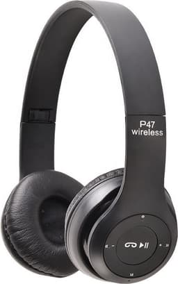 Hoofdtelefoon met microfoon en bluetooth vs 5.0. ZWART — thumbnail 4