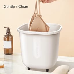 6L Draagbare Mini Wasmachine - Automatisch Uitschakelen - Ondergoed Wassen - Voor Camping en Reizen — thumbnail 2