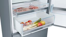 Bosch KGE49AICA - Serie 6 - Koelkast - Koel-vriescombinatie - Extra breed - RVS - Energielabel C - Houd je versproducten langer vers met VitaFresh - Big Box in de vriesruimte — thumbnail 6