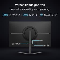 Dahua LM27-E231 - Full HD IPS Gaming Monitor - 27 inch - 180hz - 1ms - Inclusief DisplayPort kabel — thumbnail 8