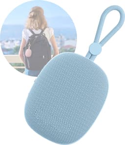 Draadloze Bluetooth Mini Speaker - Go Series - Blauw - Kleine Speakers Draadloos — thumbnail 1