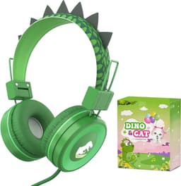 StayPowered Kinderhoofdtelefoon - Perfect voor Jonge Avonturiers - Schattig Design - Stereo Geluid - Ingebouwde Microfoon - Instelbaar en Opvouwbaar - Universele Compatibiliteit - Zacht Gevoerd - Roze of Groen - Levering Sneller dan Aangegeven! — thumbnail 1