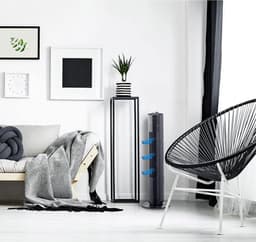 Equivera Torenventilator - Staande Ventilator met Afstandsbediening - Kolomventilator - Verschillende Snelheden - Timer - Ventilator Staand — thumbnail 2