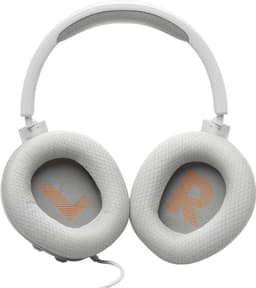 JBL Quantum 100 M2 - Bedrade Gaming Headset - Over-ear Koptelefoon met Afneembare Microfoon - 3.5 mm Jack - Voor PC, PlayStation, Xbox & Switch - Wit — thumbnail 6