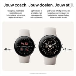 Google Pixel Watch 3 - Smartwatch - 45mm - Grijsgroen/Grijsgroen — thumbnail 14