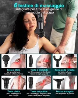 Massage gun - Massage apparaat - Professioneel - Massagegun - Must have voor iedereen! — thumbnail 5