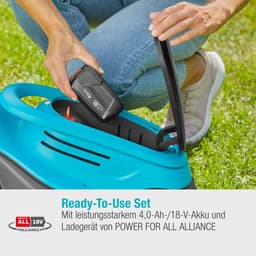 GARDENA PowerMax 30/18V P4A Read Grasmaaier Accu Incl. oplader 18 V Snijbreedte max. 300 mm — thumbnail 4