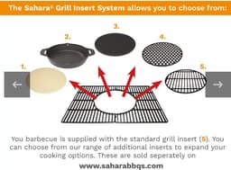 Sahara S350 Gas Barbeque 3 branders — thumbnail 4