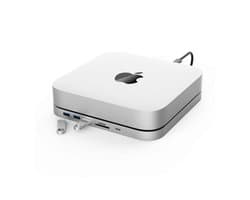 M-TECK Mac Mini Hub Docking Station 1 x HDMI - 1 x Displayport - 3 x USB-A - Micro SD Kaartlezer - M.2 SATA HDD/SSD Behuizing -Geschikt voor M1, M2 en M3.