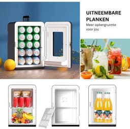 CRLYN® Minibar - Mini Koelkast - Skincare Fridge - Zwart — thumbnail 5