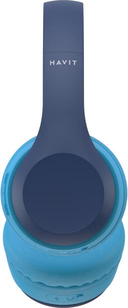 Havit H626BT (Blue) Hoofdtelefoons Bedraad en draadloos Hoofdband Muziek Bluetooth Blauw — thumbnail 4