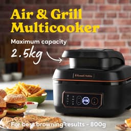 Russell Hobbs Satisfry Air & Grill - Multicooker 5,5L - Met Airfryer Functie - 26520-56 — thumbnail 3