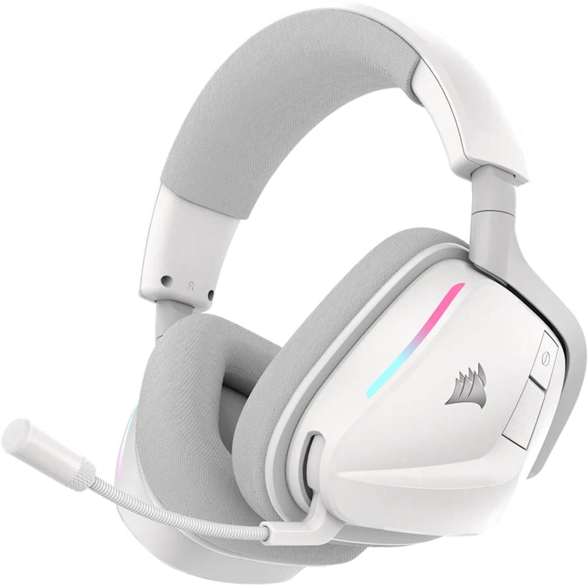 Corsair Void RGB V2 Wireless - Draadloze Gaming Headset - Spatial Audio - Wit - PC/PS5/PS4/Switch — afbeelding 1