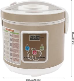 Zwarte Knoflook Fermenter - Fermenteren - Fermentor - Keukenmachine - 5L — thumbnail 5