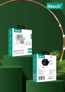 Oortjes Draadloos - Draadloze Oordopjes Wit A26 – kleinste tws ter wereld - Bluetooth Oordopjes – Oordopjes Draadloos – Sport Oordopjes — thumbnail 5