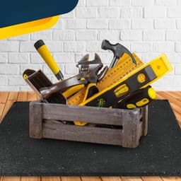 Anti Trillingsmat Wasmachine - en Wasdroger - Geluidsdempende Antislip Mat - Rubber Mat Trillingsdempers - Trillingsdempers wasmachine – Extra dik - Voetjes wasmachine & droger - Wasmachine demper – Anti trillings - vibratie - dempers pads – Antislip — thumbnail 4
