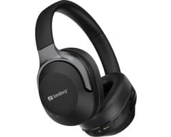 Sandberg 126-53 hoofdtelefoon/headset Draadloos Hoofdband Oproepen/muziek Bluetooth Zwart