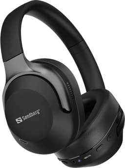 Sandberg 126-53 hoofdtelefoon/headset Draadloos Hoofdband Oproepen/muziek Bluetooth Zwart — thumbnail 1