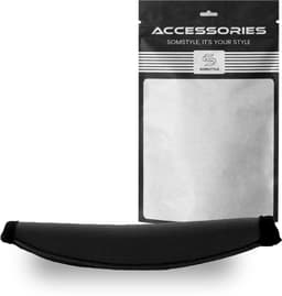 Somstyle Hoofdband Cover Geschikt voor Bose Quiet Comfort 2, QC15, QC25, QC35, QC2, QC3, AE2 & AE2i Koptelefoon - Neopreen - Band voor Hoofdtelefoon - Zwart — thumbnail 4