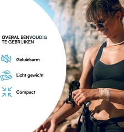 NueNext Massage Gun Professioneel Met Verlengarm - Massage Pistool mini - Sport en Relax Massage Apparaat - Warme & Koude Stand - 6 Massagekoppen - Krachtig en Draadloos - Zwart — thumbnail 5