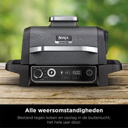 Ninja Woodfire - 7-in-1 Elektrische BBQ Grill, Smoker & Airfryer - Tafelmodel Barbecue - Geschikt voor Balkon - OG701EU — thumbnail 10