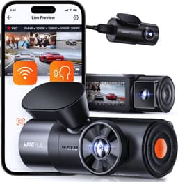 Vantrue N4 Pro Triple 3CH 4K Wifi Gps dashcam voor auto - 3 camera's voor 360 graden zicht - 2K en Full HD binnen en achter - Wifi en Gps - Parkeermodus — thumbnail 2